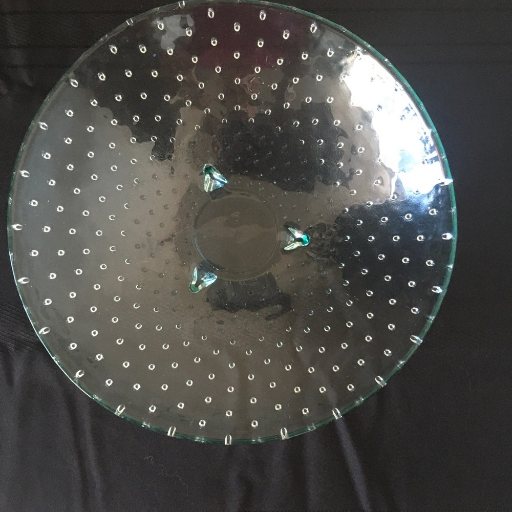 Clear Glass Decorative Bowl